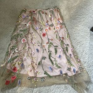 Floral skirt